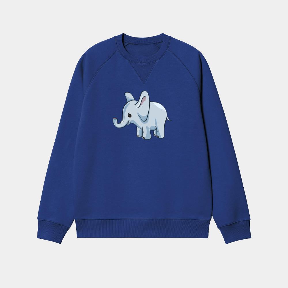 Happy Baby Cartoon Elephant Sweatshirt