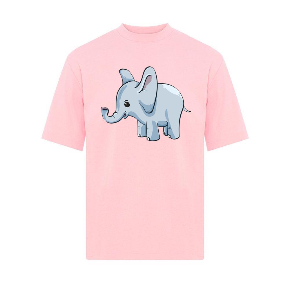 Happy Baby Cartoon Elephant T-Shirts