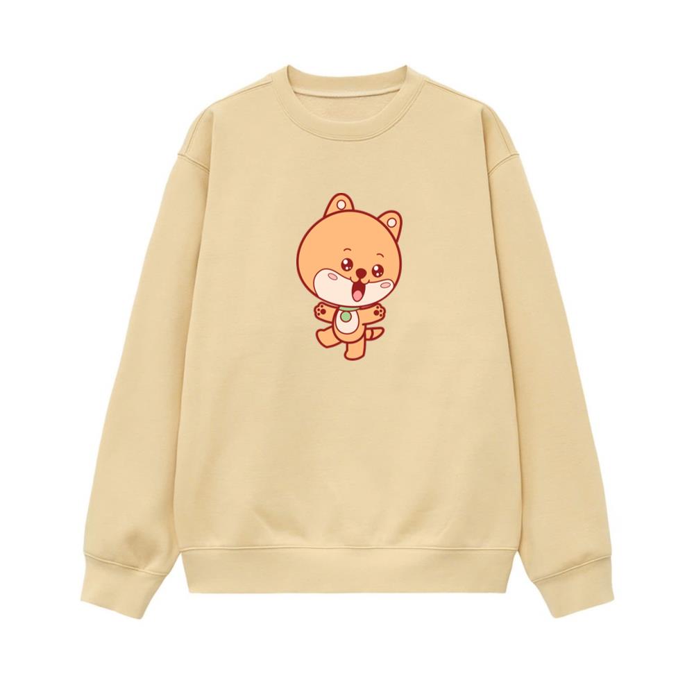 Happy Cartoon Puppy Sweatshirt