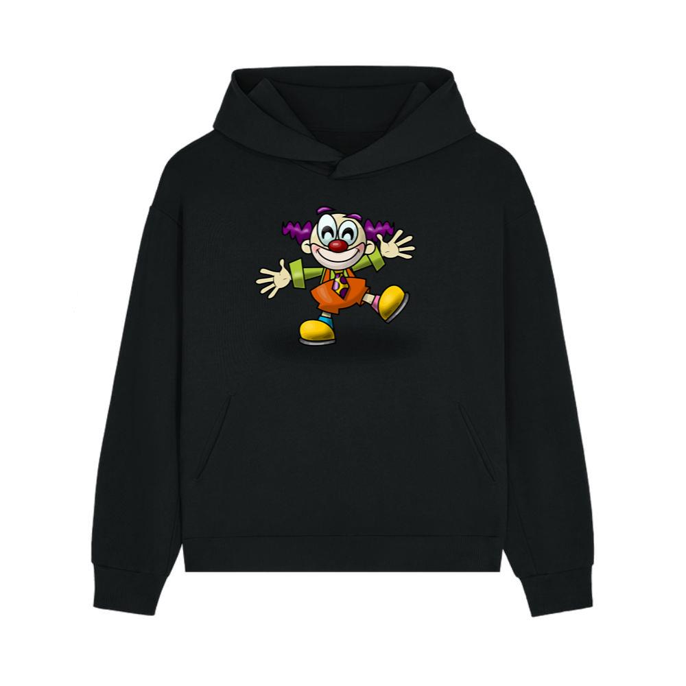 Happy Clown In Bright Outfit Hoodie