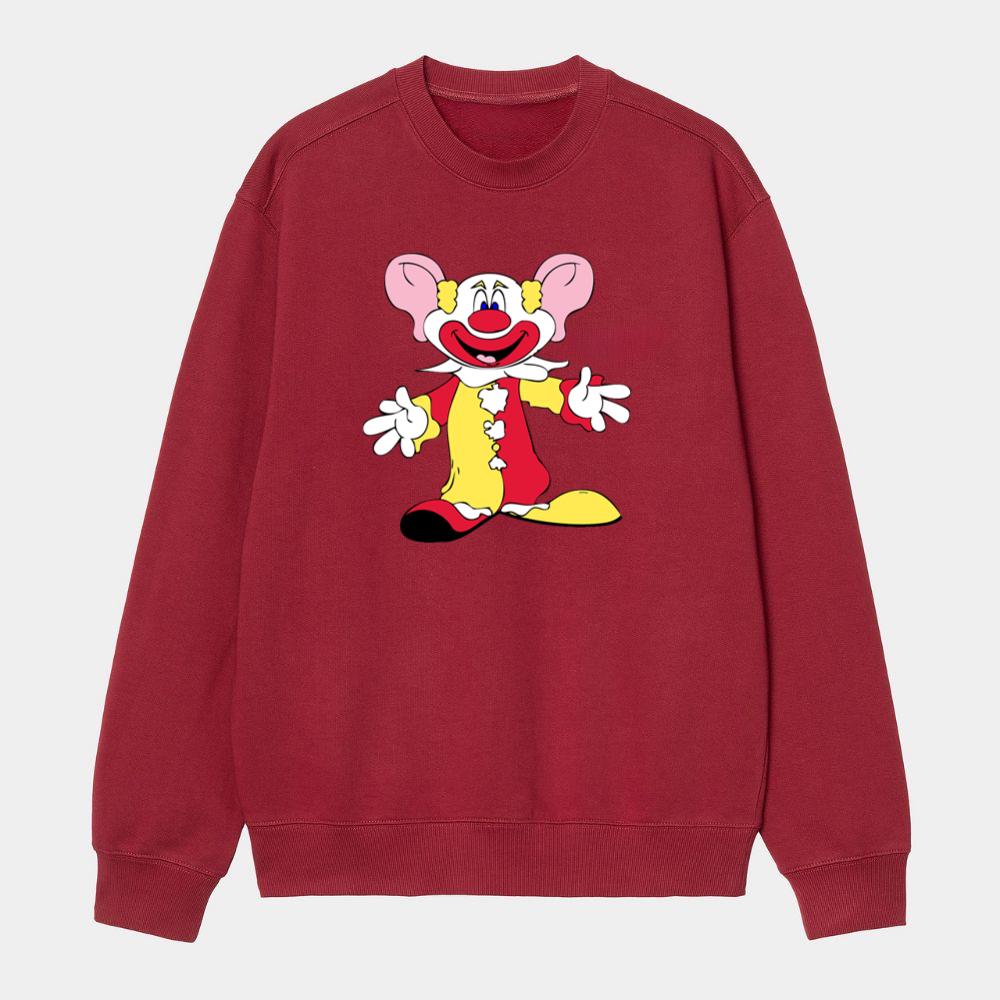 Happy Red-Nosed Clown Sweatshirt