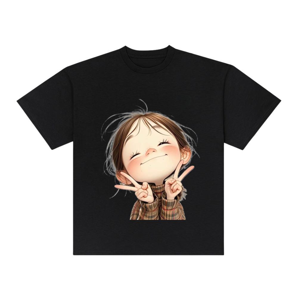 Happy Winking Girl T-Shirts