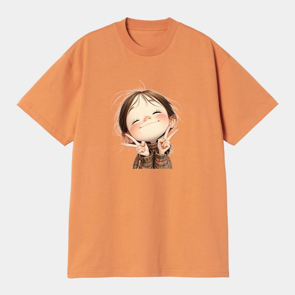 Happy Winking Girl T-Shirts