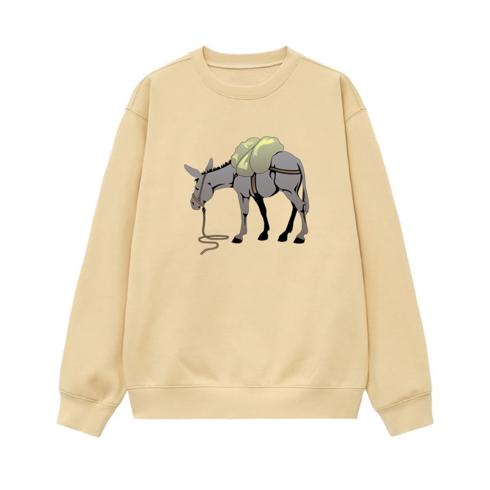 Hardworking Donkey on Duty Sweatshirt