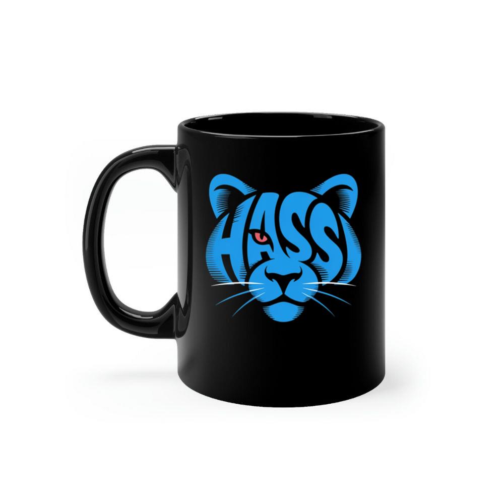 Hass Blue Panther Retro Animal Graphic Mug