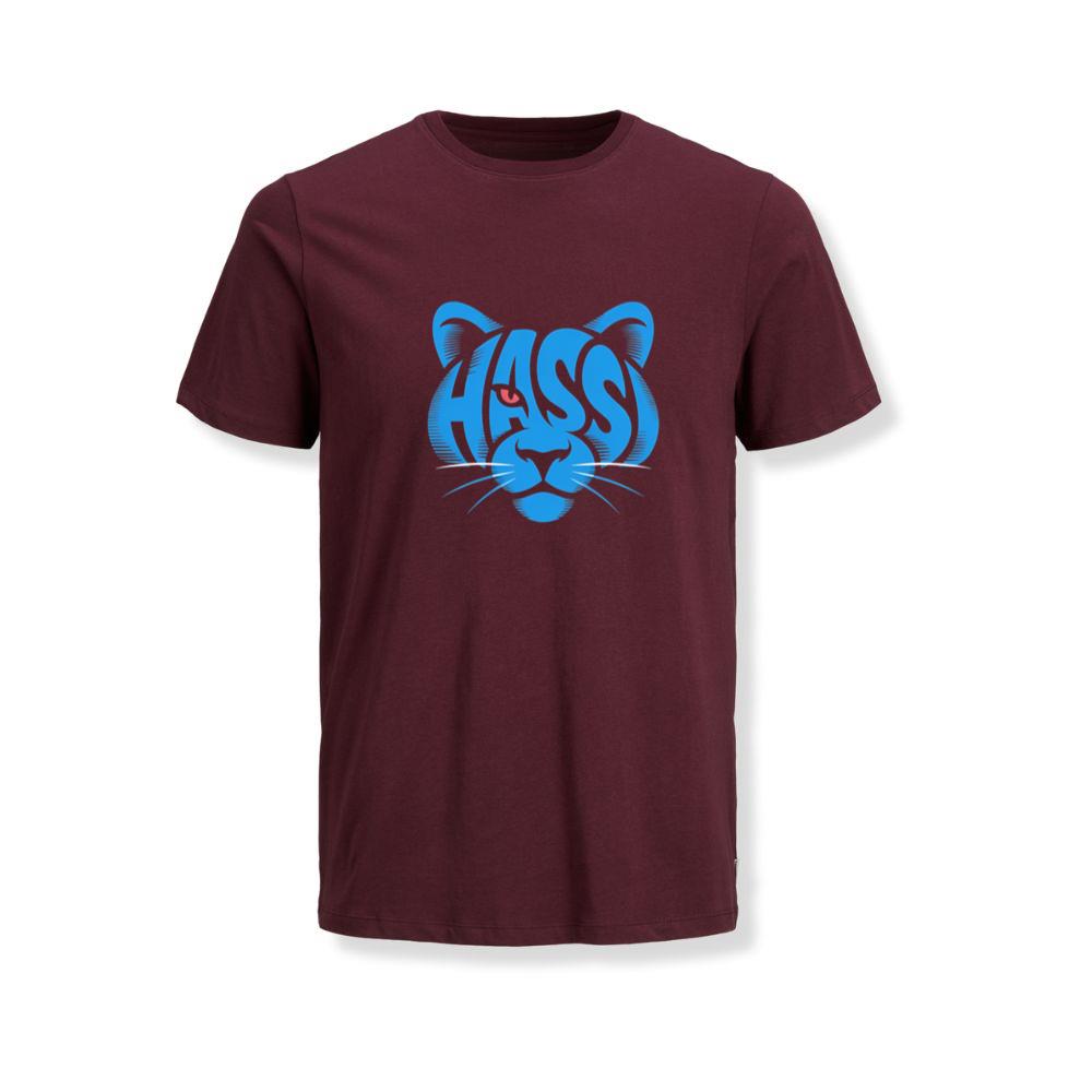 Hass Blue Panther Retro Animal Graphic TShirts Somoslasia
