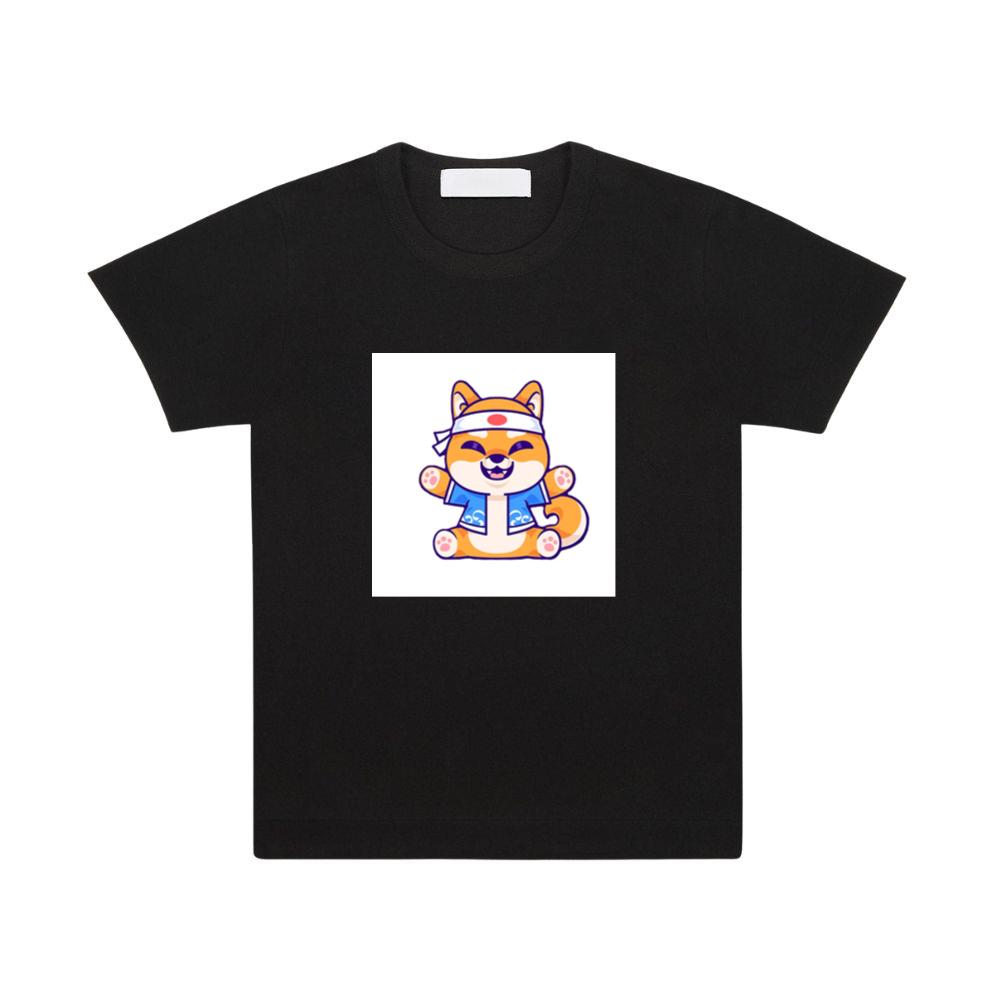 he Cheerful Chibi Shiba with a Classic Japanese Flair T-Shirts