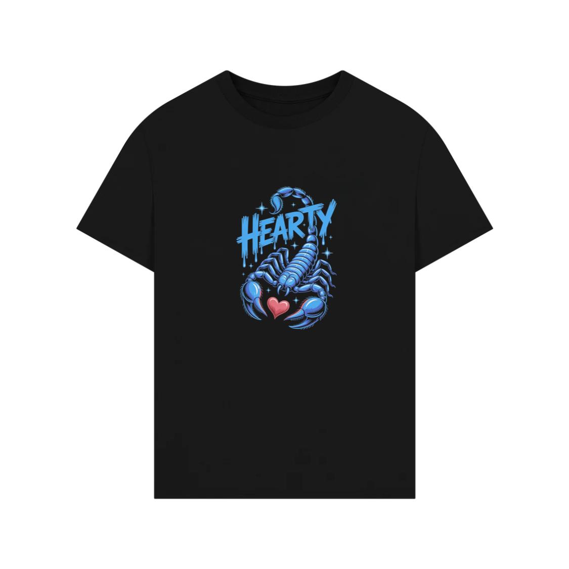 Hearty Skeleton Hand Heart Sign Graphic T-Shirts