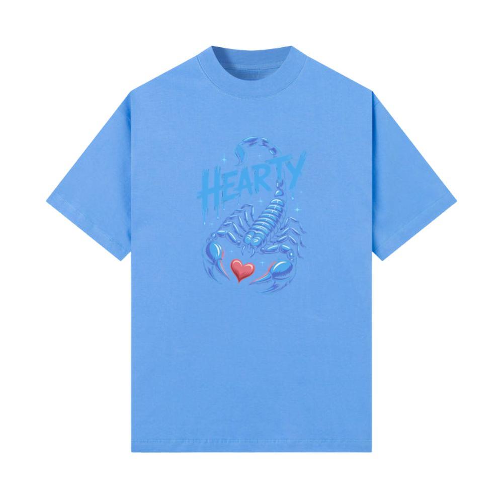 Hearty Skeleton Hand Heart Sign Graphic T-Shirts