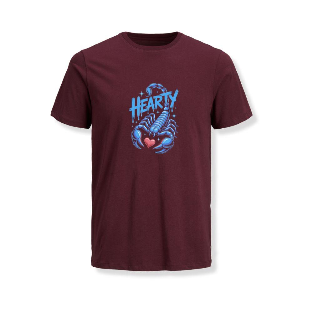 Hearty Skeleton Hand Heart Sign Graphic TShirts Somoslasia
