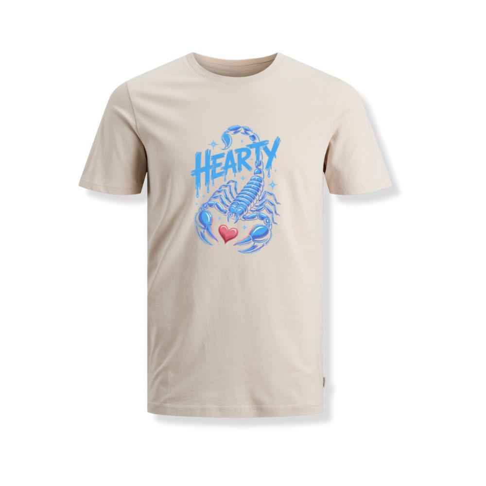 Hearty Skeleton Hand Heart Sign Graphic T-Shirts