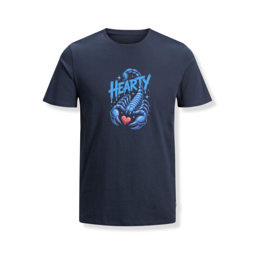 Hearty Skeleton Hand Heart Sign Graphic TShirts Somoslasia