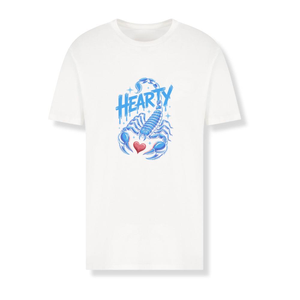 Hearty Skeleton Hand Heart Sign Graphic T-Shirts