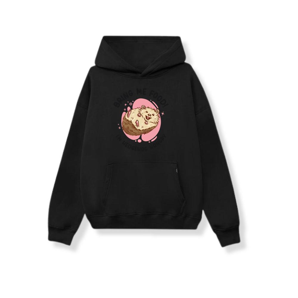 Hedgehog Cute Animal Hangry Hedgehog Owner Pet Hoodies