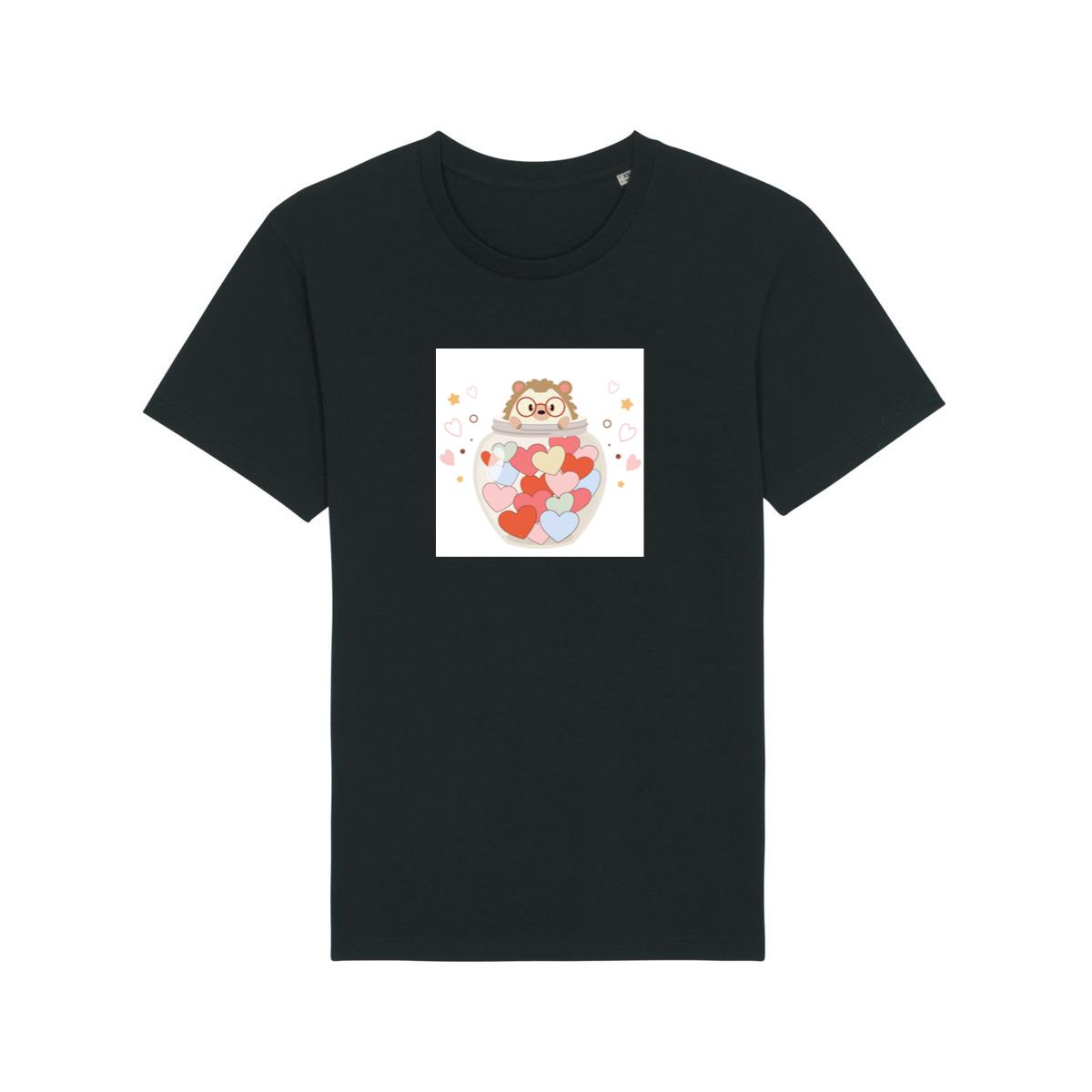 Hedgehog in Heart Jar T-Shirts