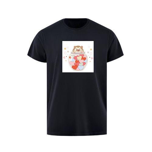 Hedgehog in Heart Jar T-Shirts