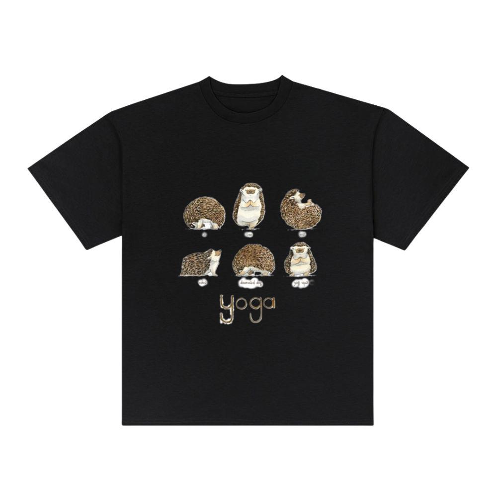 Hedgehog Yoga Poses T-Shirts