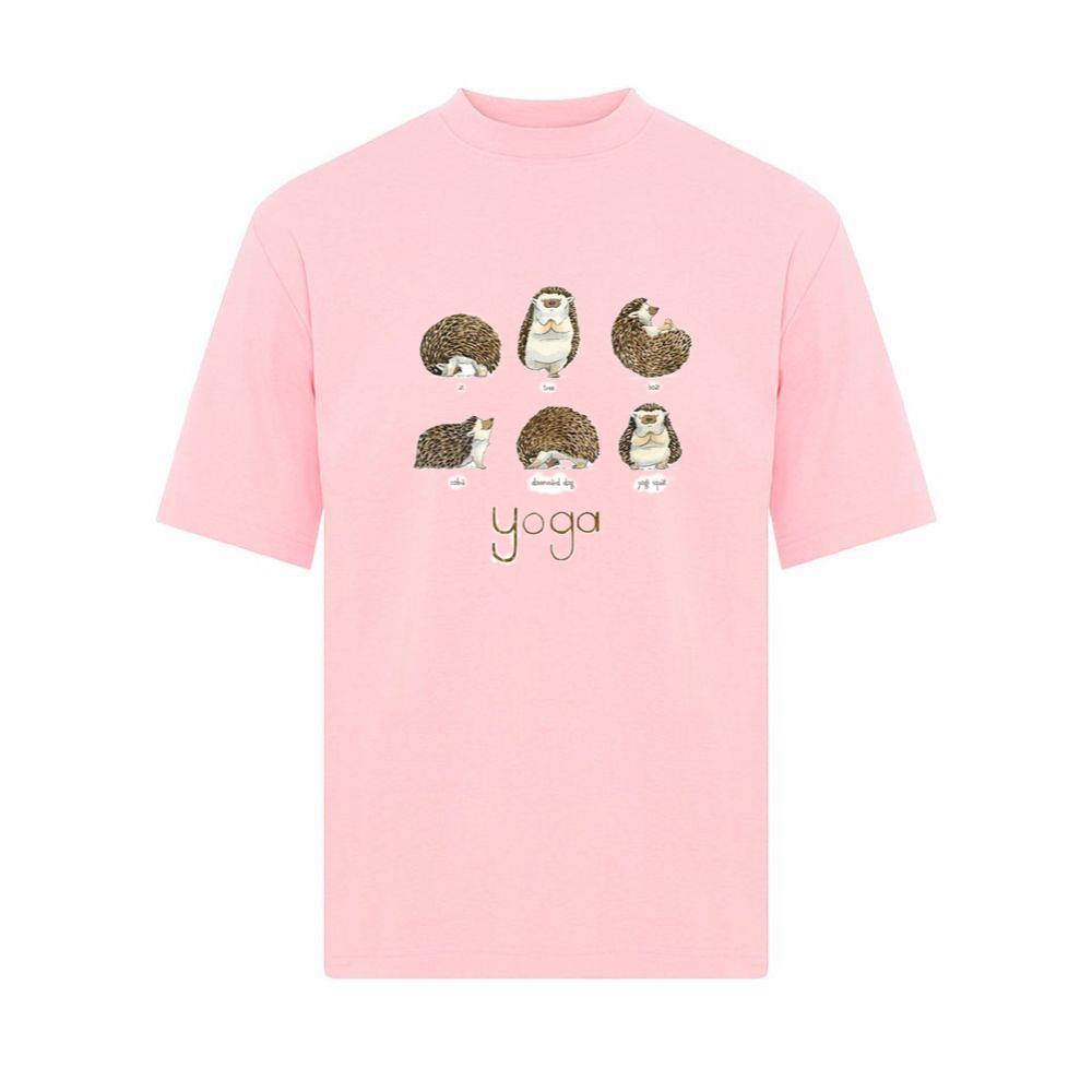 Hedgehog Yoga Poses T-Shirts