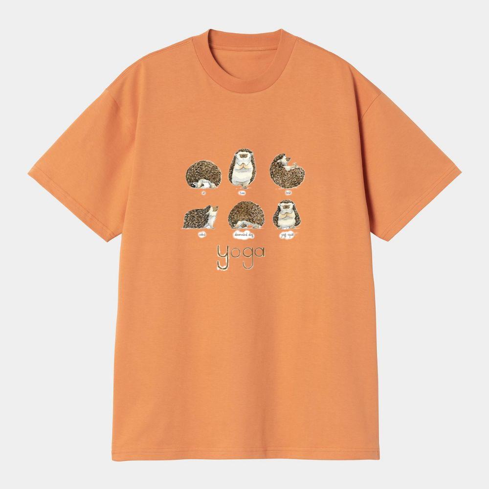 Hedgehog Yoga Poses T-Shirts