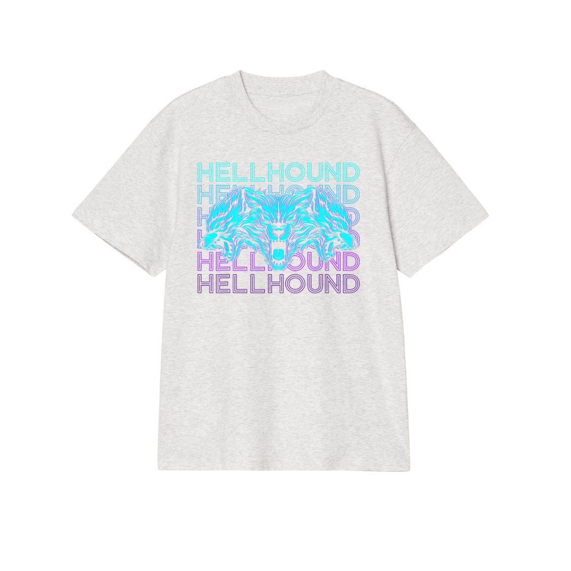 Hellhound Cerberus Three Headed Dog Retro T-Shirt