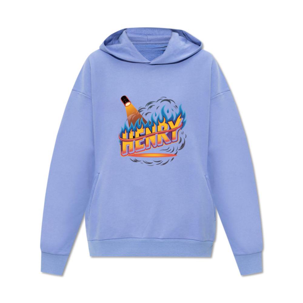 Henry Fire Bottle Retro Cartoon Design Hoodie