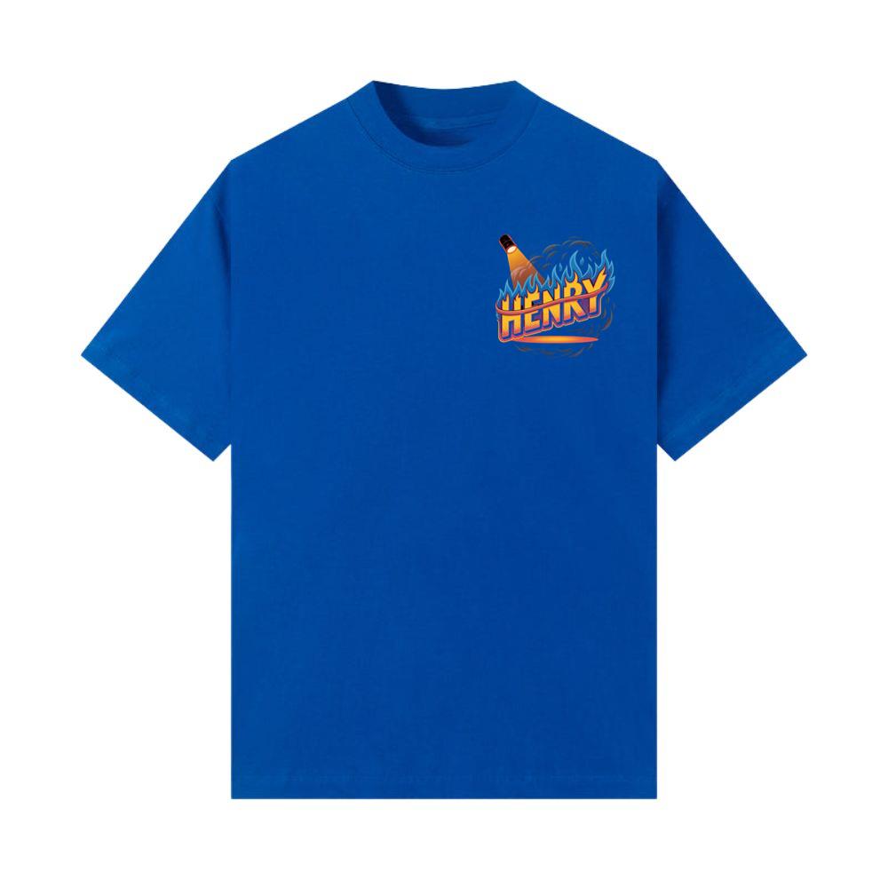 Henry Fire Bottle Retro Cartoon Design T-Shirt - Image 2