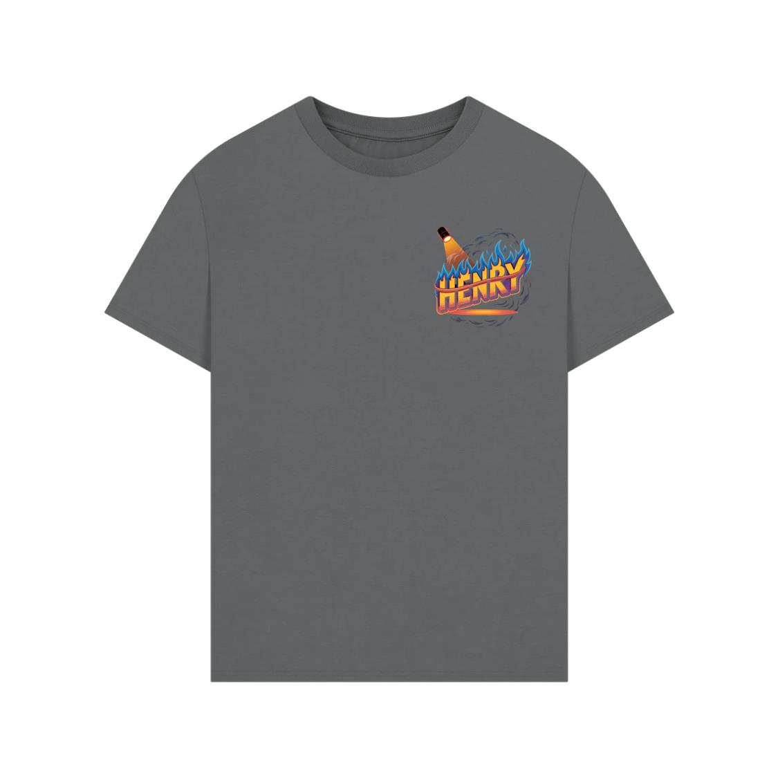 Henry Fire Bottle Retro Cartoon Design T-Shirts