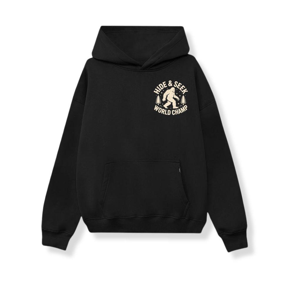 Hide and Seek World Champ Bigfoot Graphic Hoodie