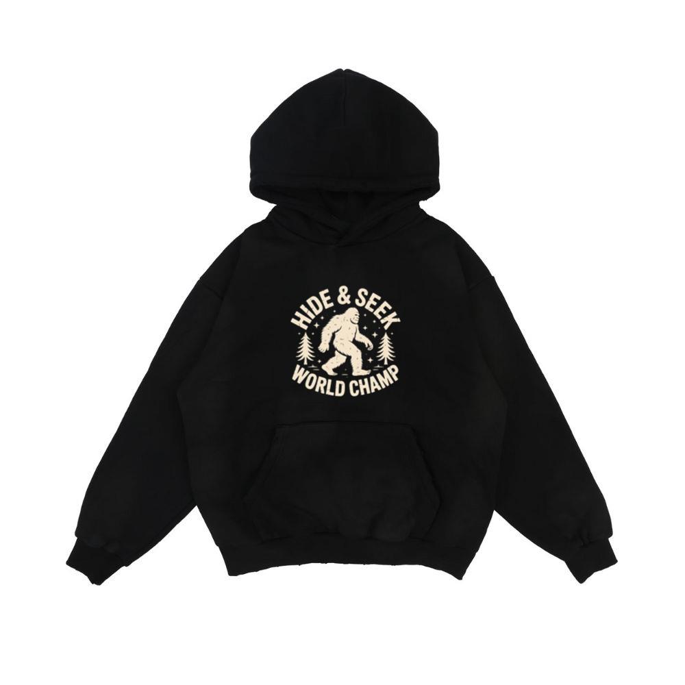 Hide and Seek World Champ Bigfoot Graphic Hoodie