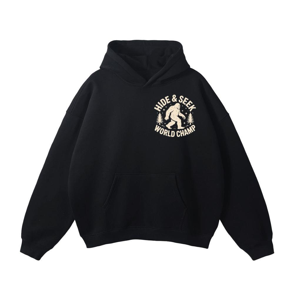 Hide and Seek World Champ Bigfoot Graphic Hoodie