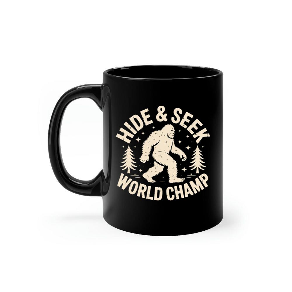 Hide and Seek World Champ Bigfoot Graphic Mug