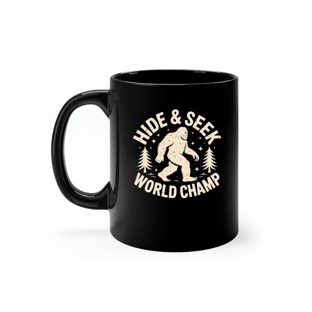Hide and Seek World Champ Bigfoot Graphic Mug