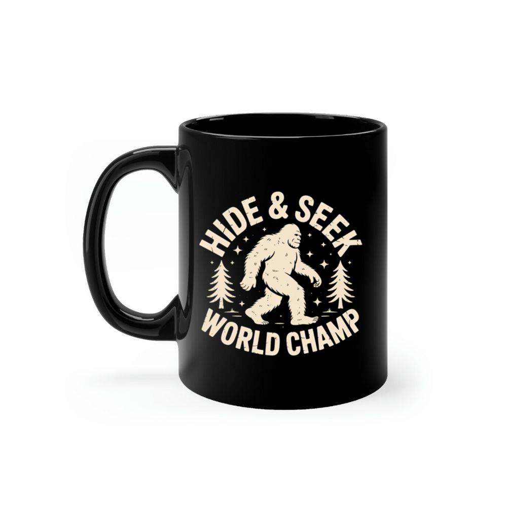 Hide and Seek World Champ Bigfoot Graphic Mug