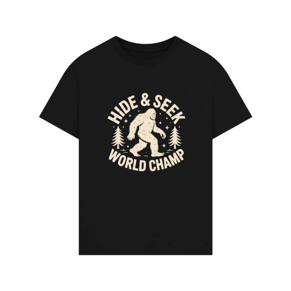 Hide and Seek World Champ Bigfoot Graphic T-Shirt
