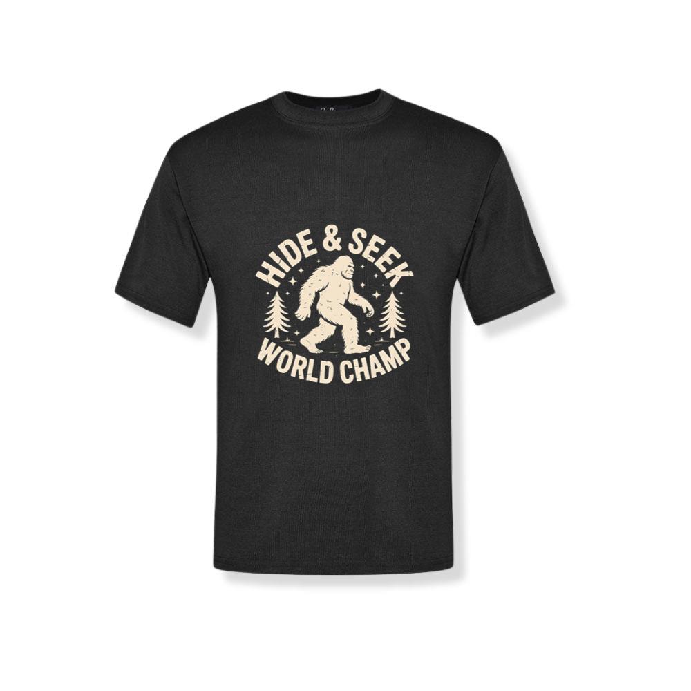 Hide and Seek World Champ Bigfoot Graphic T-Shirt