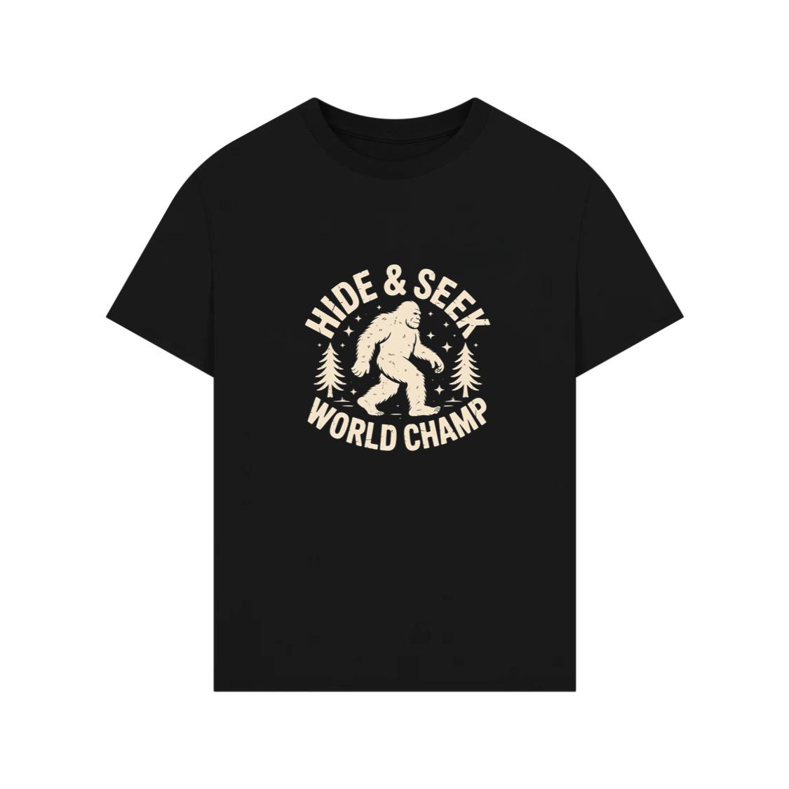 Hide and Seek World Champ Bigfoot Graphic T-Shirts