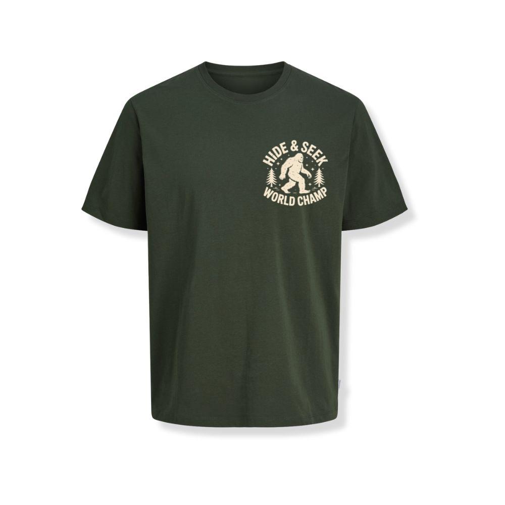 Hide and Seek World Champ Bigfoot Graphic T-Shirts