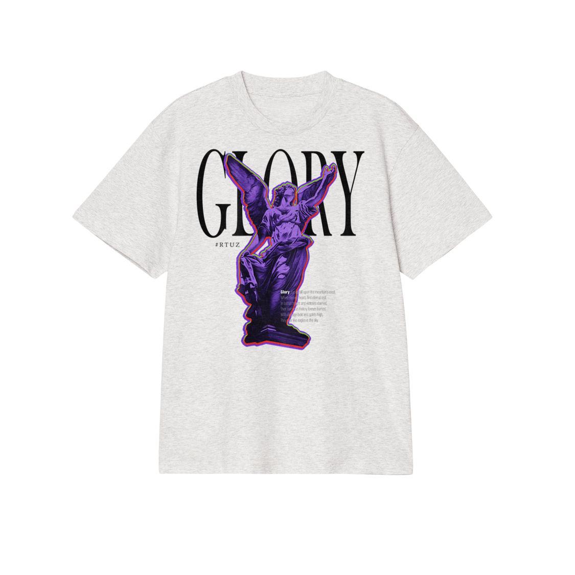 Hip Hop Vintage Edgy Urban Y2K Back Print Streetwear Angel T-Shirt (1)
