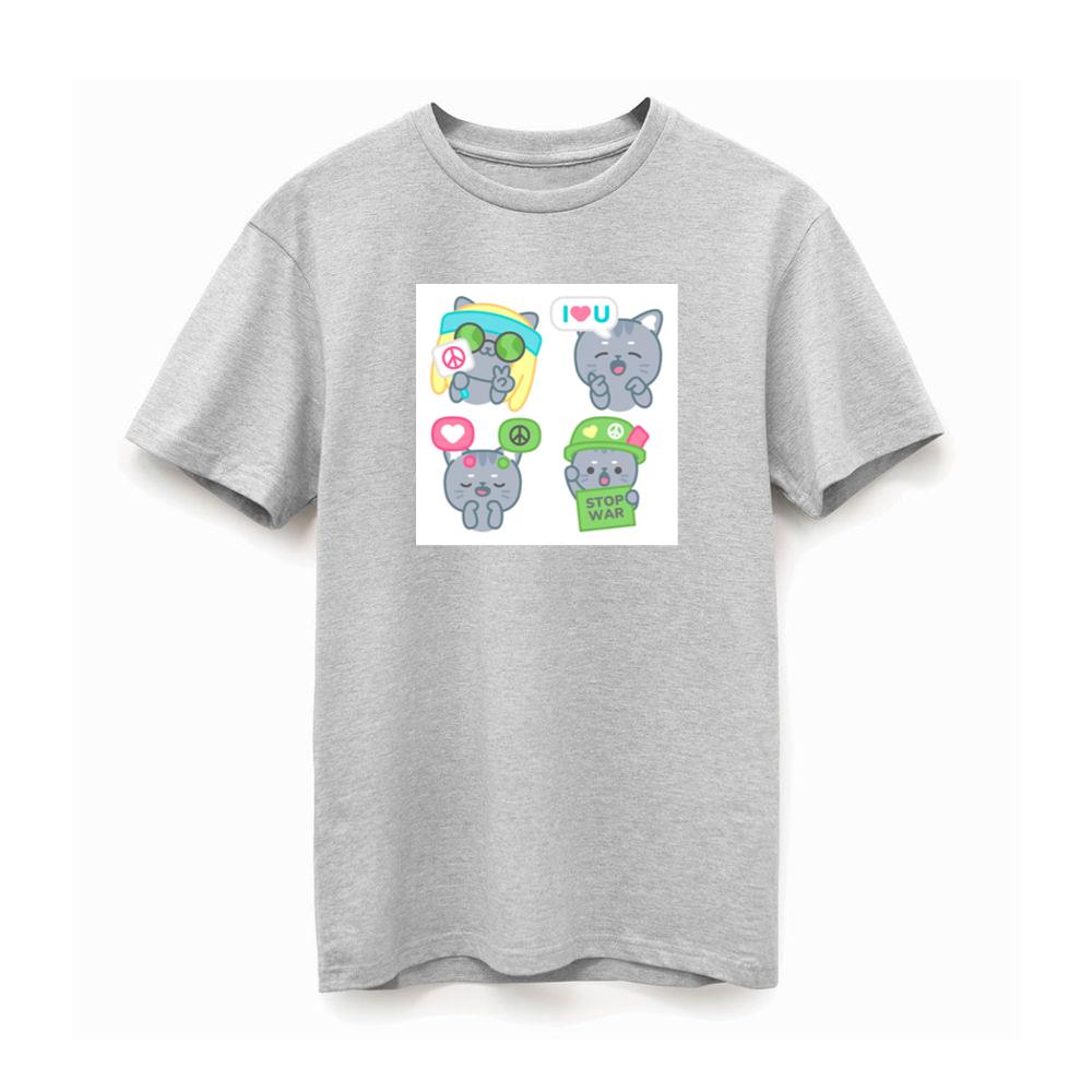 Hippie, Love, Peace, War Cats T-Shirts