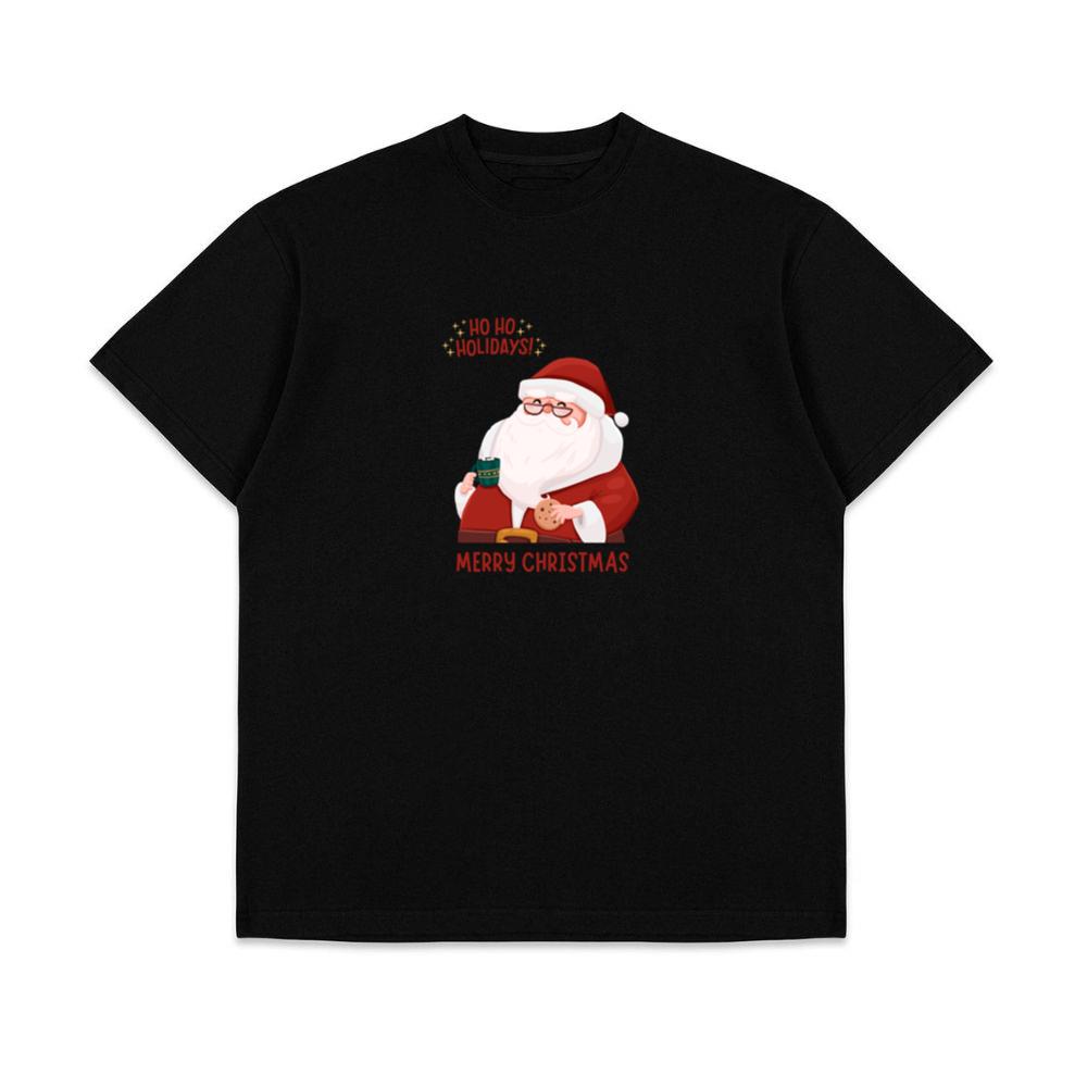 Ho Ho Holidays Santa Cute Top T-Shirts