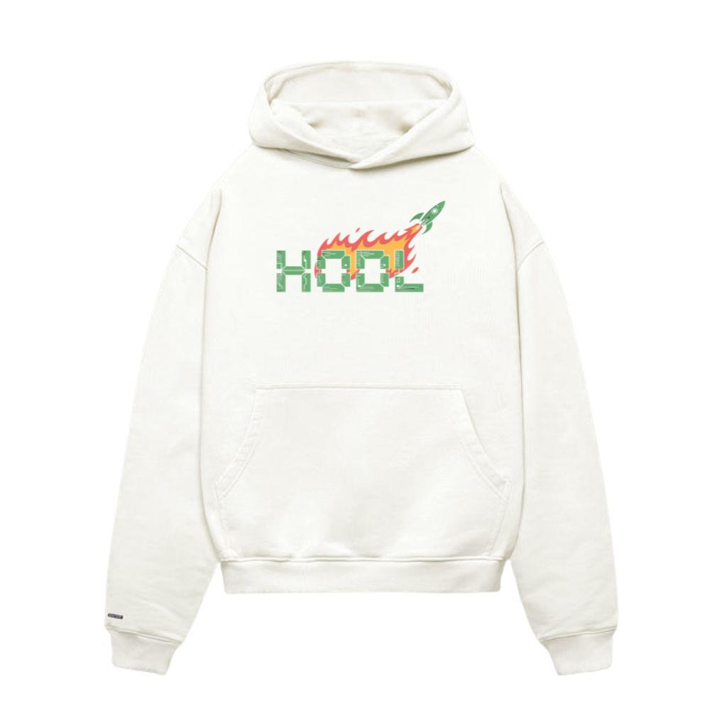 Hool Pixel Fire Retro Game Graphic Hoodies