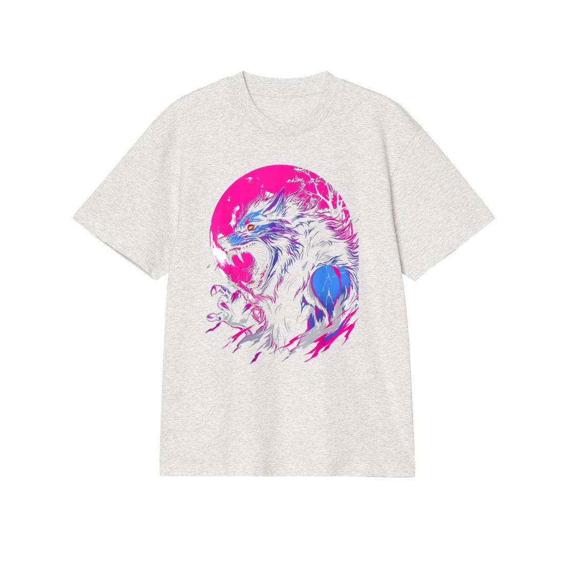 Horror Werewolf Head Halloween Mythology Wolf Shifter Lycan T-Shirt (2)