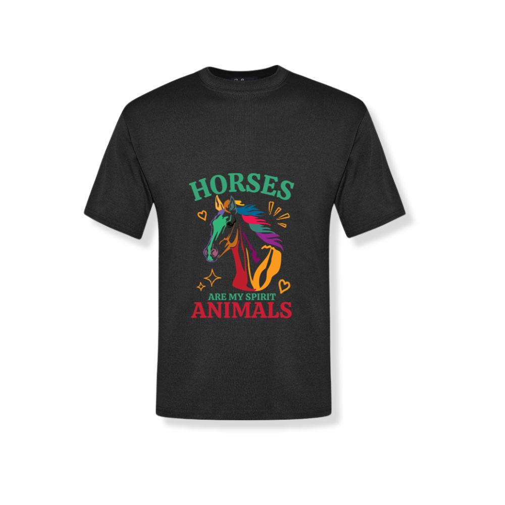 Horses Are My Spirit Animals Horse Lovers Gift T-Shirts