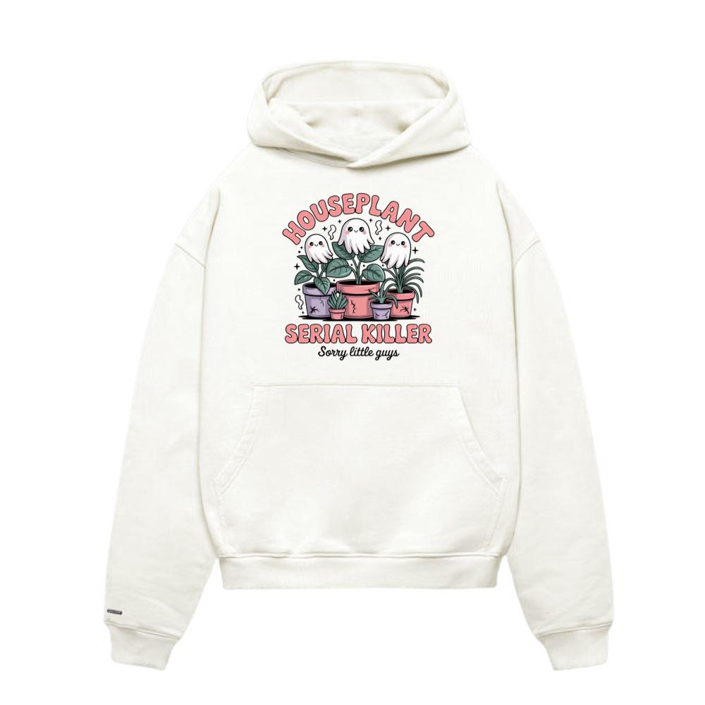 Houseplant Serial Killer Funny Ghost Plant Hoodies