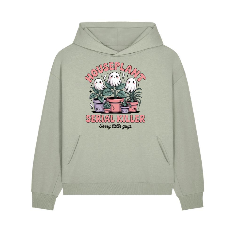 Houseplant Serial Killer Funny Ghost Plant Hoodies