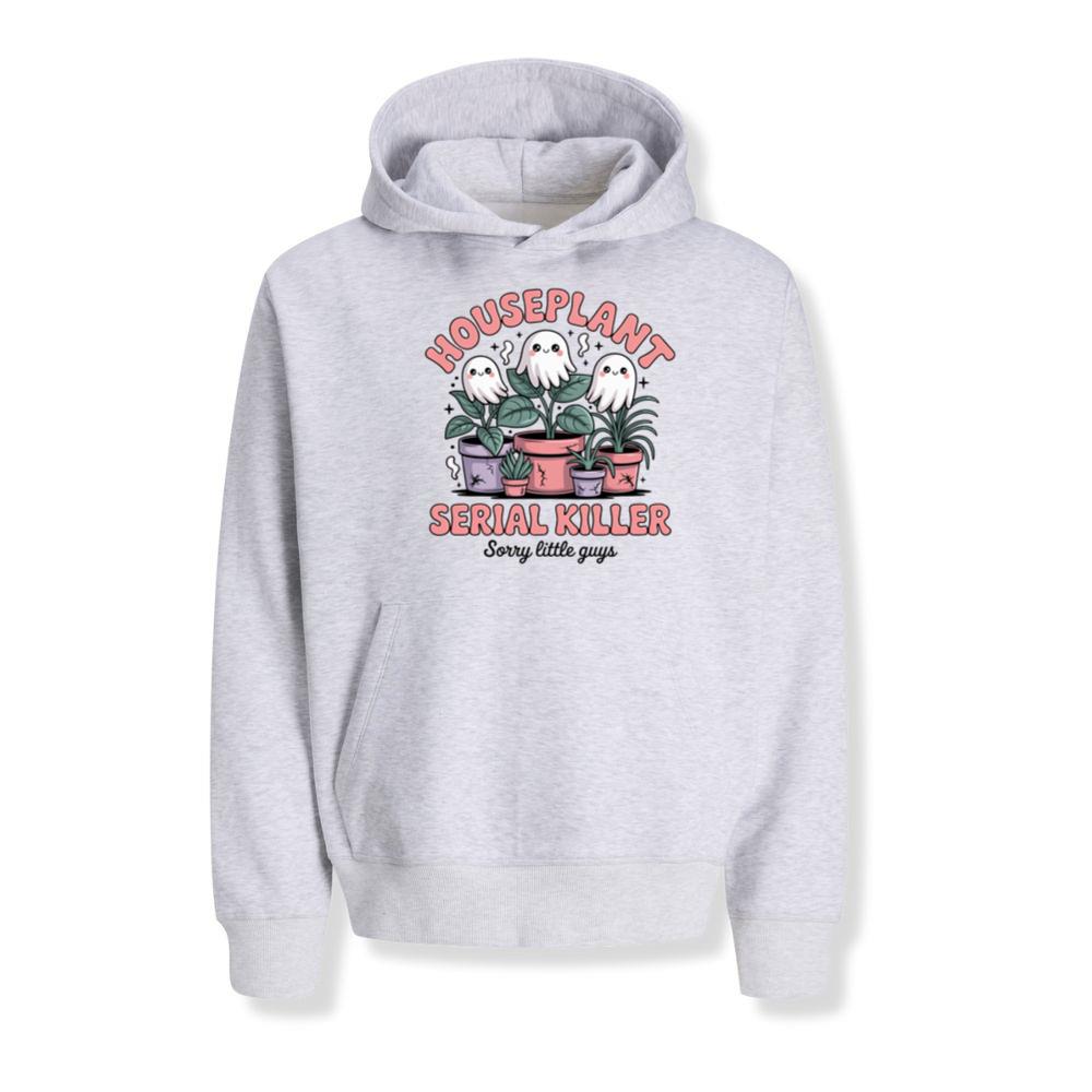 Houseplant Serial Killer Funny Ghost Plant Hoodies