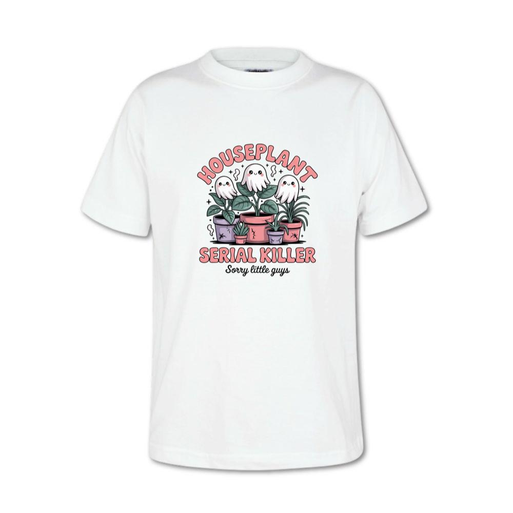 Houseplant Serial Killer Funny Ghost Plant T-Shirt
