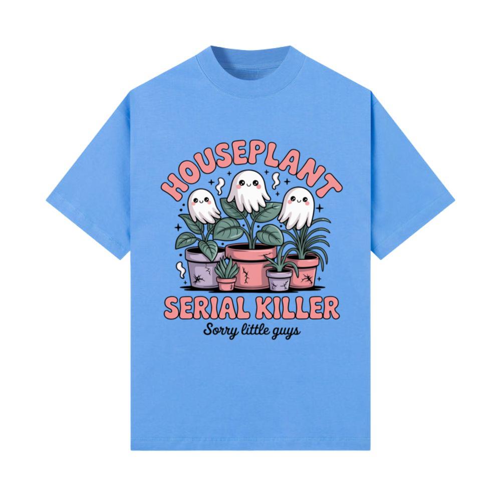 Houseplant Serial Killer Funny Ghost Plant T-Shirt