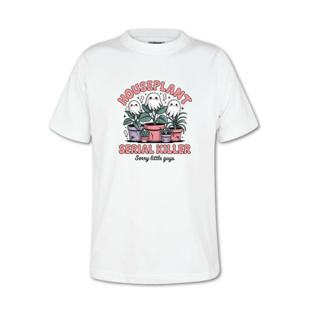 Houseplant Serial Killer Funny Ghost Plant T-Shirt