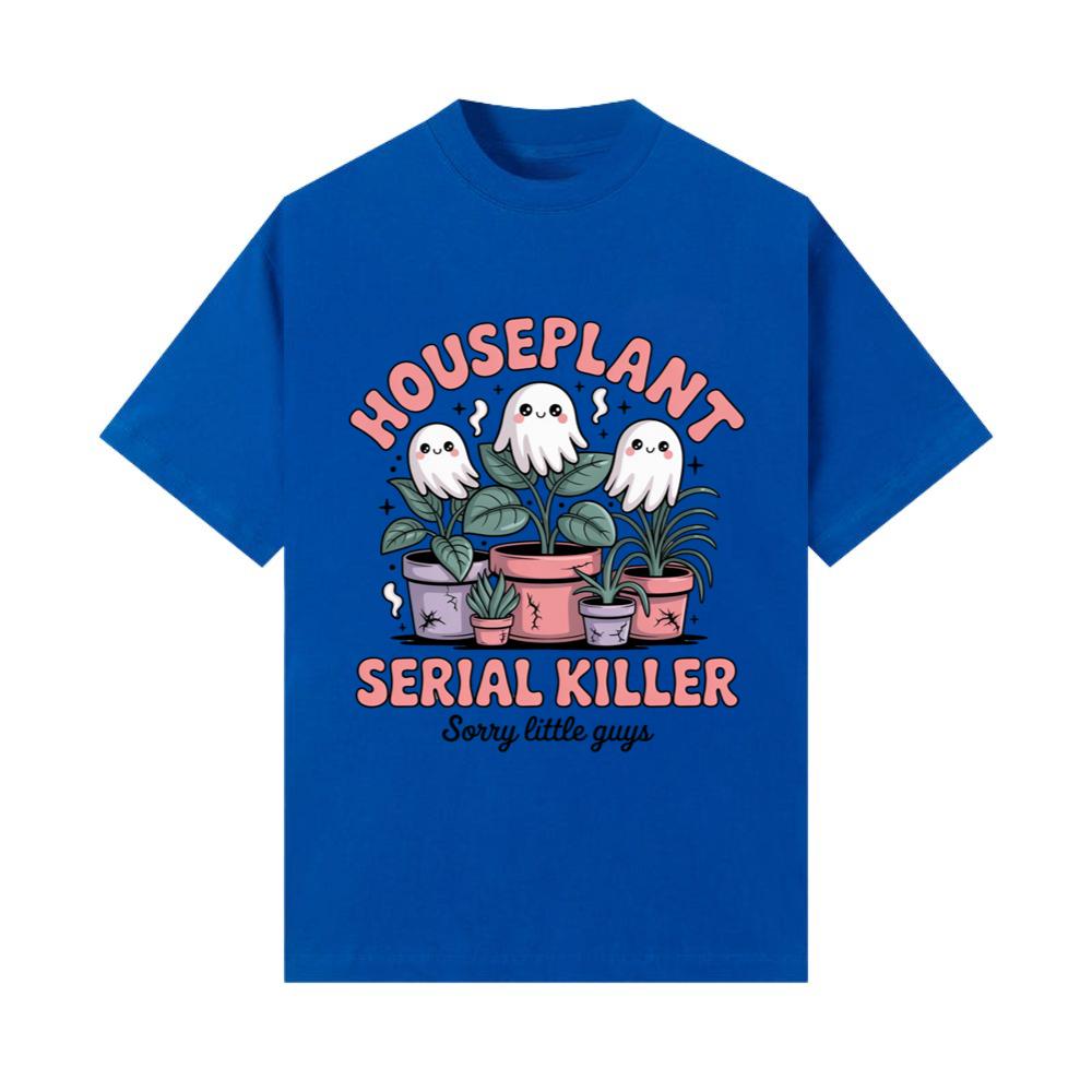 Houseplant Serial Killer Funny Ghost Plant T-Shirt